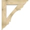 Ekena Millwork Olympic Traditional Rough Sawn Bracket w/ Offset Brace, Douglas Fir, 8"W x 34"D x 38"H BKT0806X34X38OLY01RDF - alternate 4